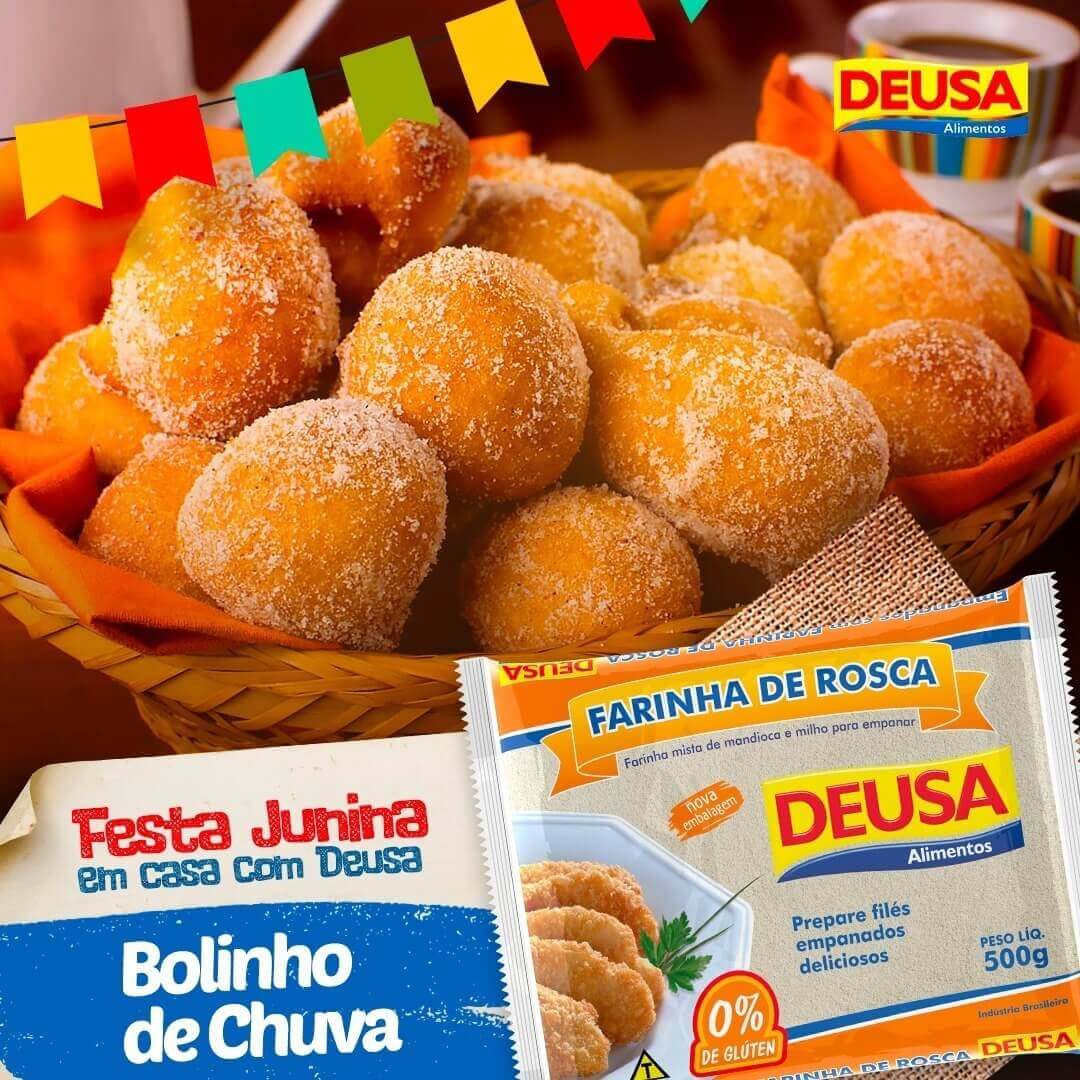 Como Fazer Bolinho De Chuva Com Farinha De Rosca Deusa