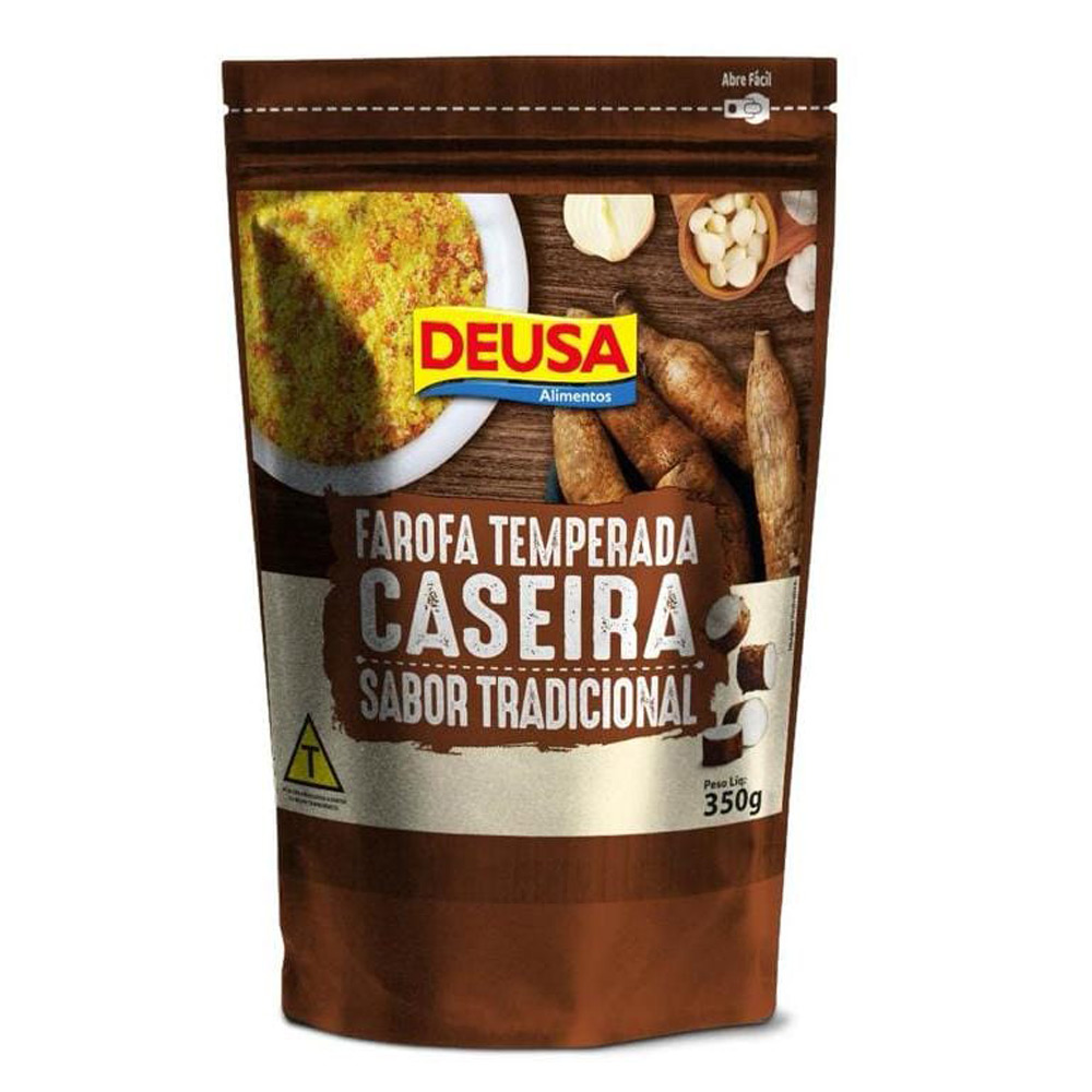 Farofa Temperada Caseira 350g